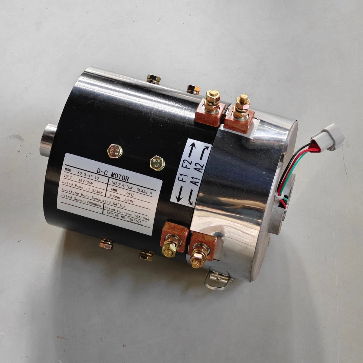 Motor Eléctrico IQ 48V DC 3.3 HP para Club Car