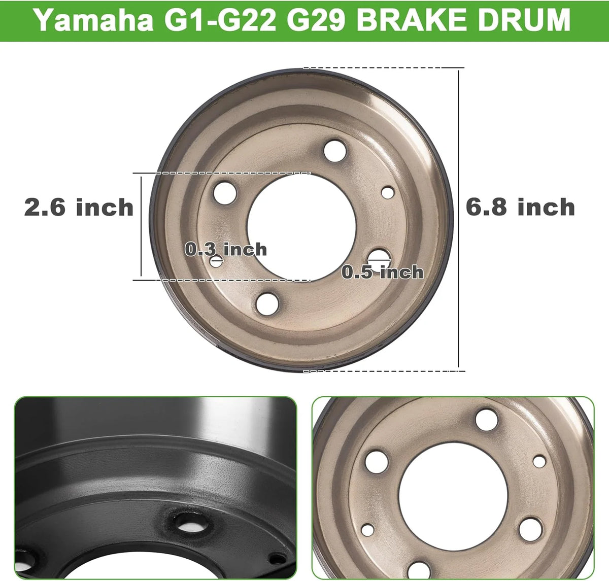 Tambor de Freno para Yamaha